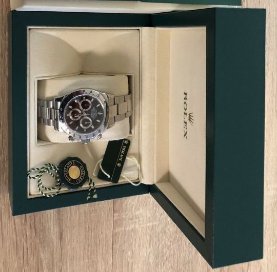 Rolex Daytona 116520 Chromalight Full Set