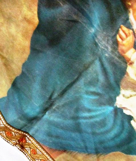 Capezzale:  Madonna e Gesù di  Ferruzzi.