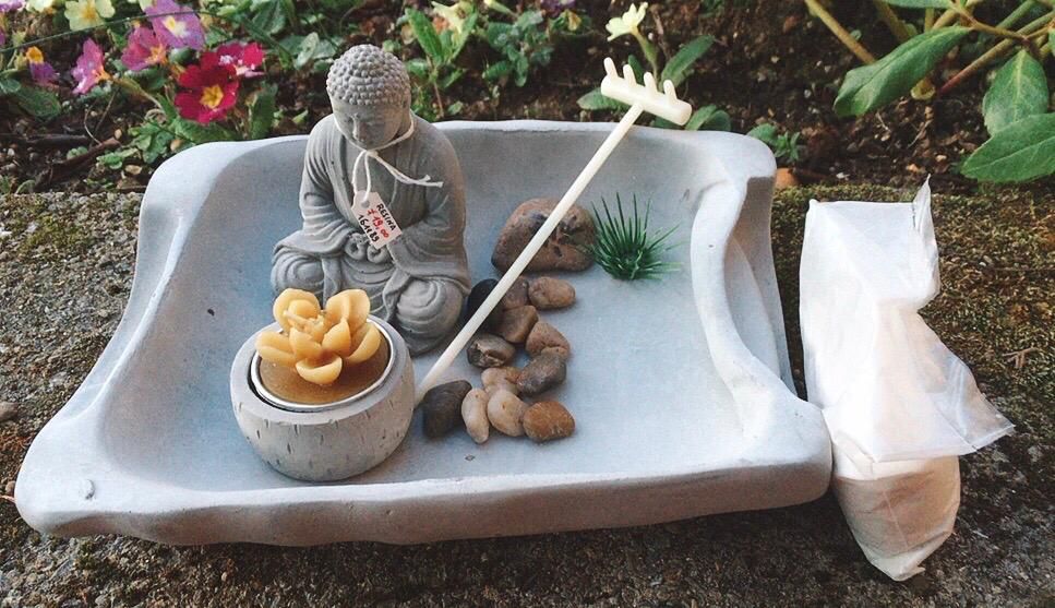 Giardino Zen con Statua 161189