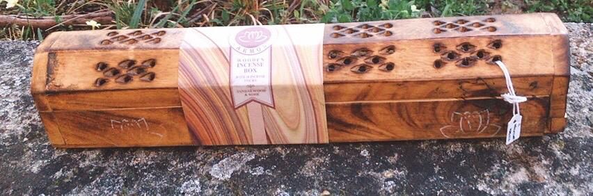 Incenso Sandalo & Rosa Cassettina Legno SoH05