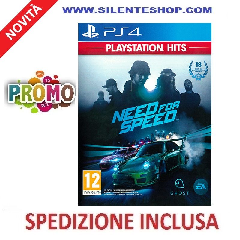 PLAYSTATION 4 PS4 Need For Speed Hits