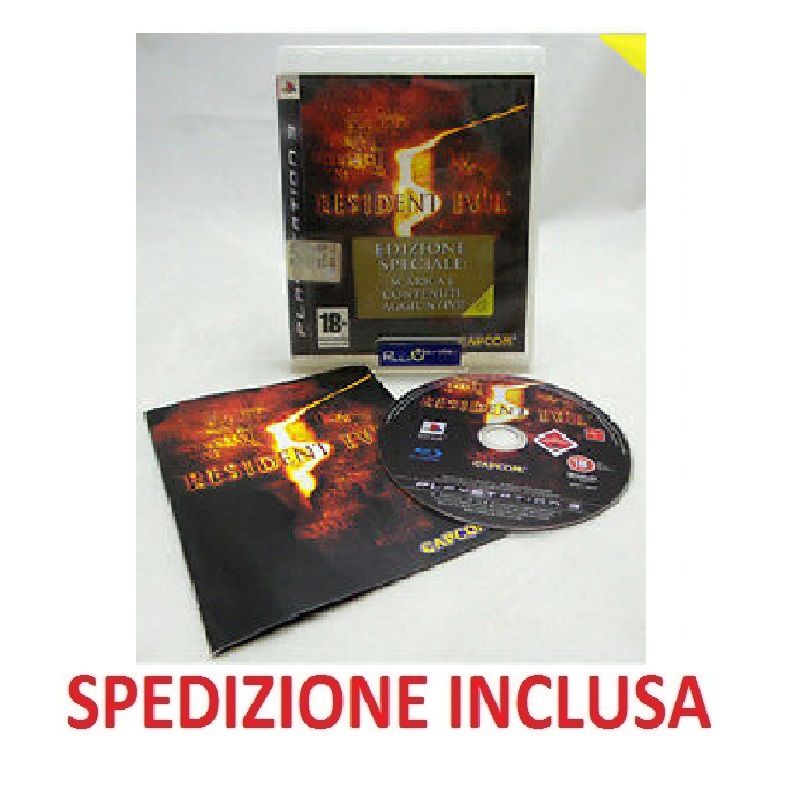 PLAYSTATION 3 Resident Evil 5 Edizione speciale BL