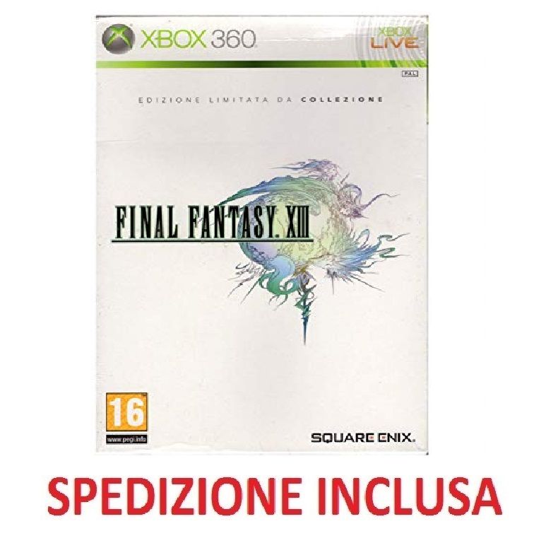 Xbox 360 Final Fantasy XIII edizione speciale