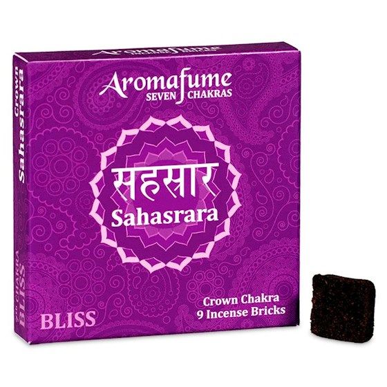 Incenso in Mattoncini 7 Chakra Sahasrara 