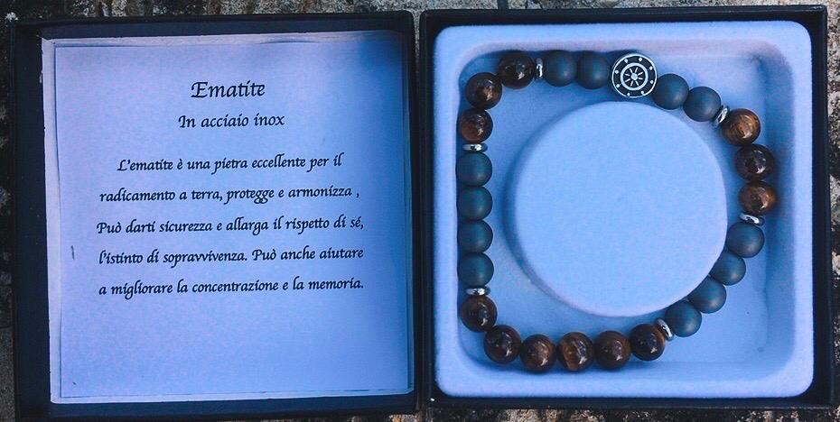 Braccialetto Ematite BEma05