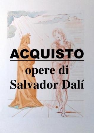 Salvador Dali: acquisto, litografie, stampe altro