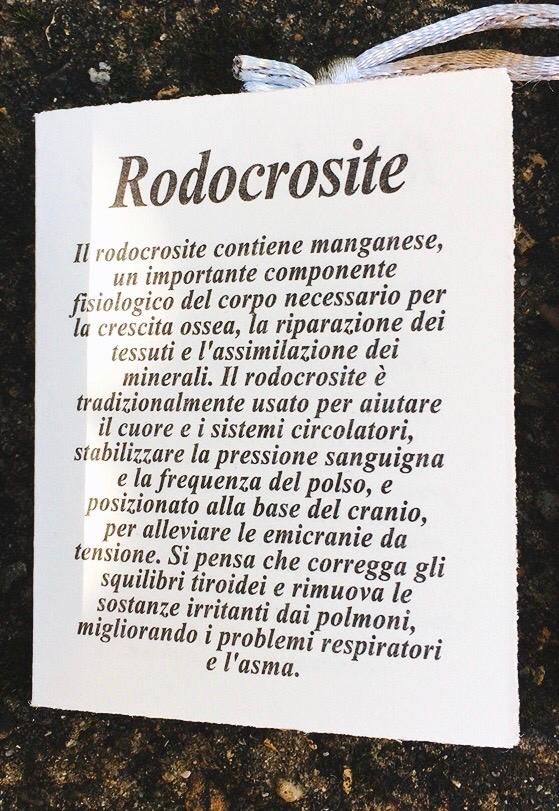 Braccialetto in Rodocrosite BRod03
