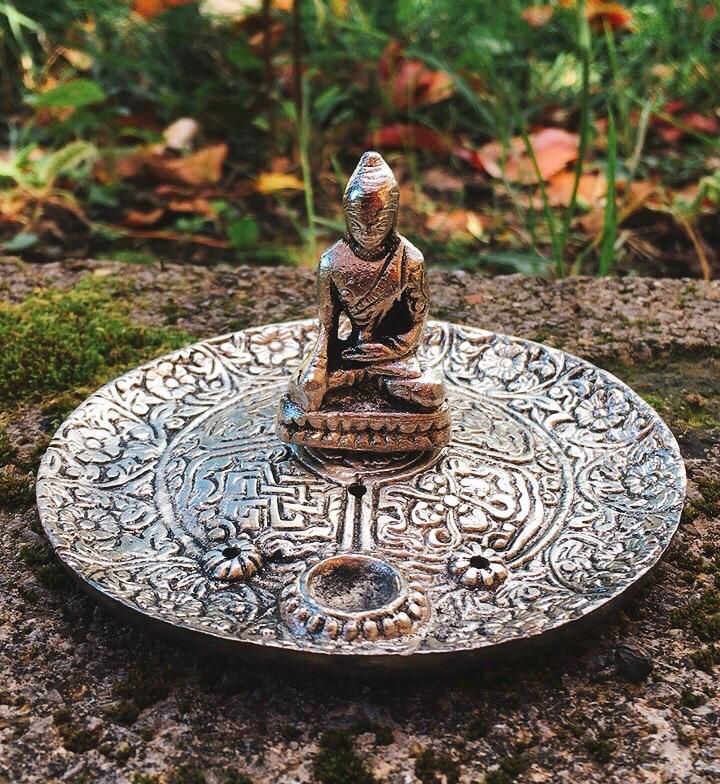 Bruciaincensi Piattino Buddha 1184
