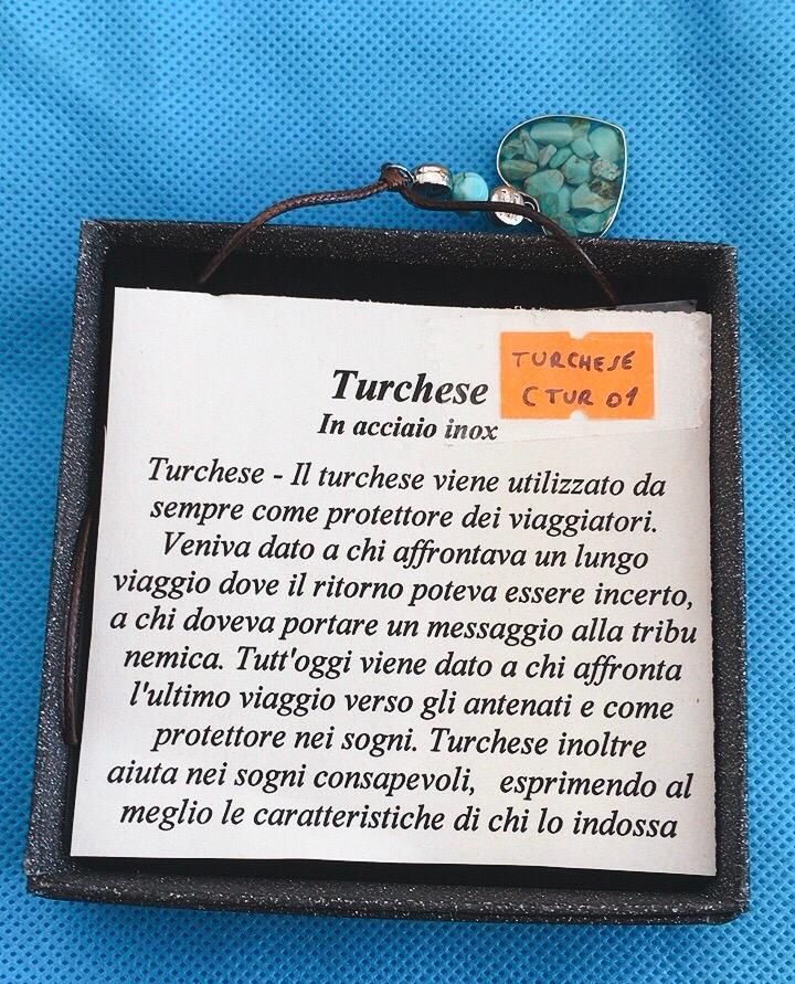 Collana Ciondolo Turchese CTur01