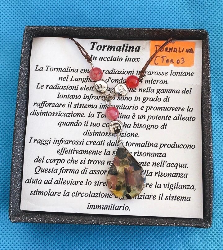 Collana Ciondolo Tormalina CTor03