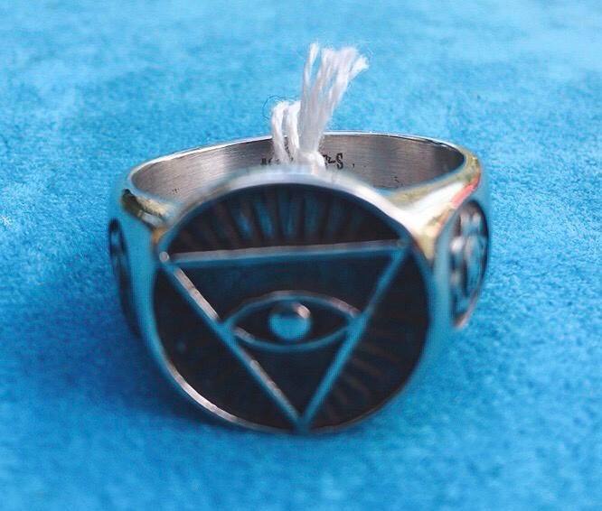 Anello Acciaio Illuminati Ane48