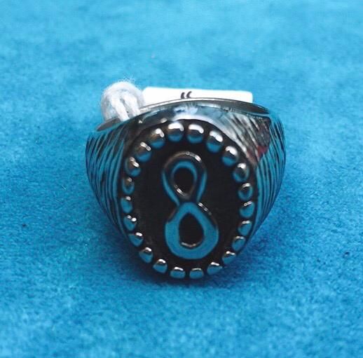 Anello Acciaio Infinito Ane10