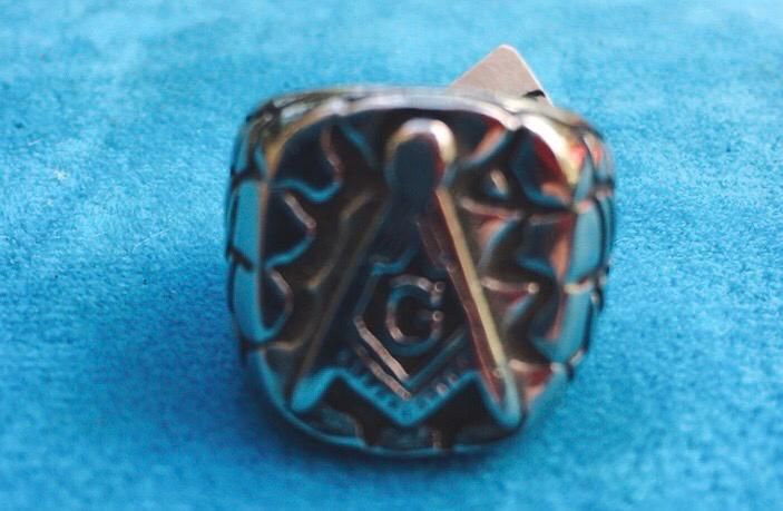 Anello Acciaio Illuminati Ane49