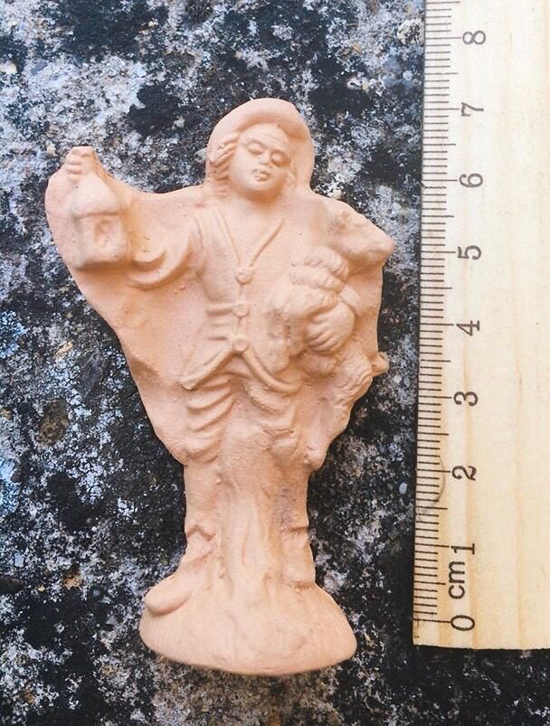 Statuetta presepi Terracotta Pastore NPTe18