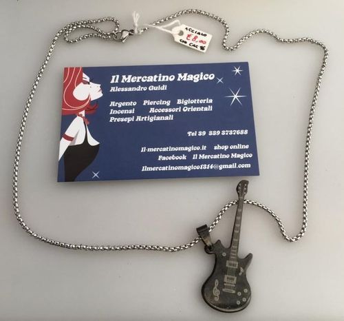 Collana Chitarra Elettrica CAc86