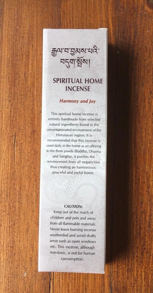 Incenso Spiritual Home Gan03