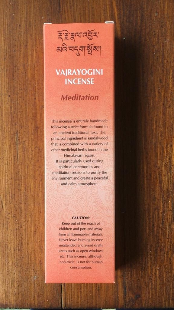 Incenso Meditation Vairajogini Nepal Gan04