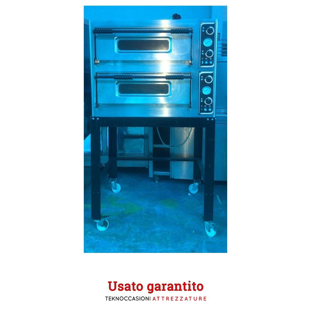 Forno pizza 2 camere elettrico usato garantito 