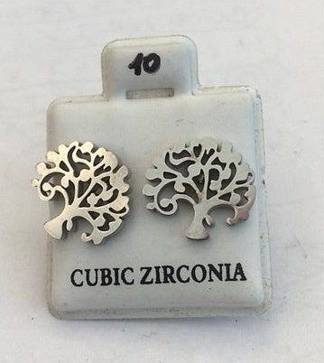 Orecchini Albero Vita CZ010