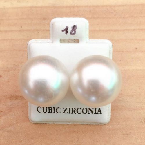 Orecchini Perle Grandi CZ018