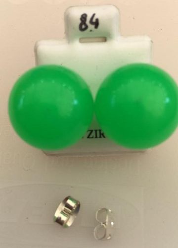 Orecchini Palline Verdi CZ084