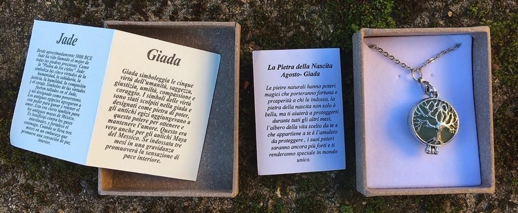 Collana Albero Vita Giada CGia11