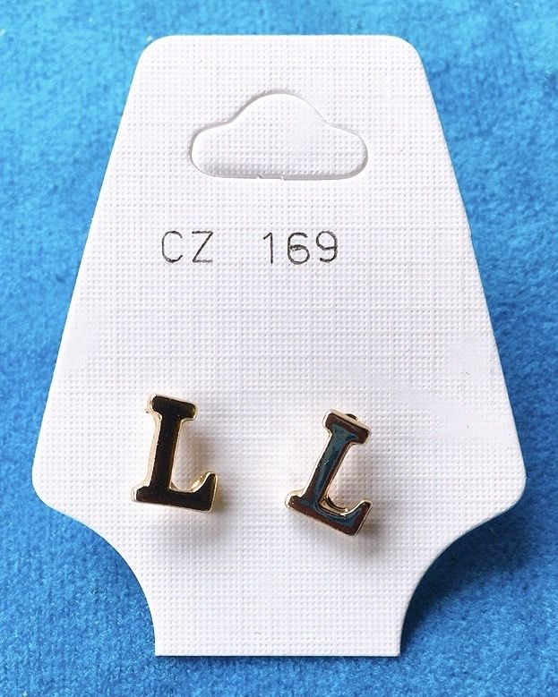 Orecchini Lettre L CZ169