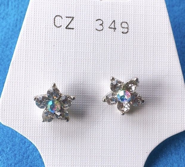 Orecchini Cristallo Stelle CZ349