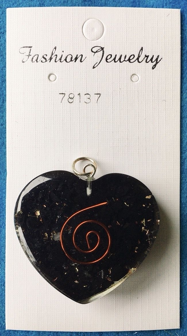 Cuore in Shungite 78137