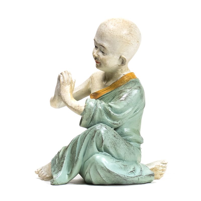 Statua Monaco Yoga Namastè 18159