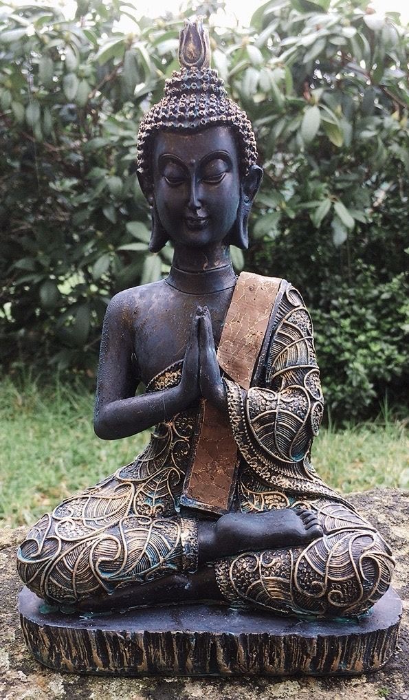 Statua Buddha Namastè Thailandia 18102