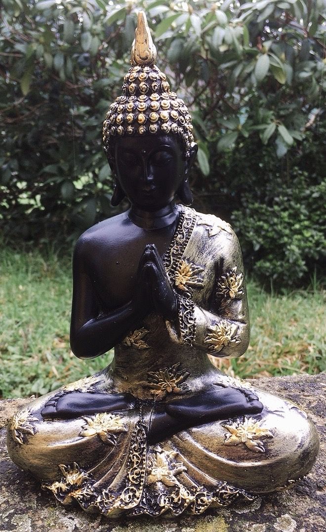 Statua Buddha Preghiera Thai 18109