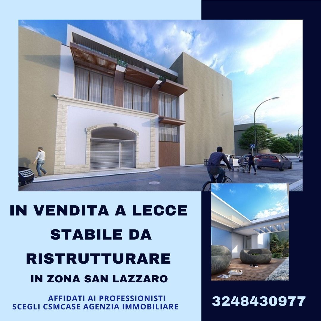 STABILE da ristrutturare   Lecce �zona San Lazzaro