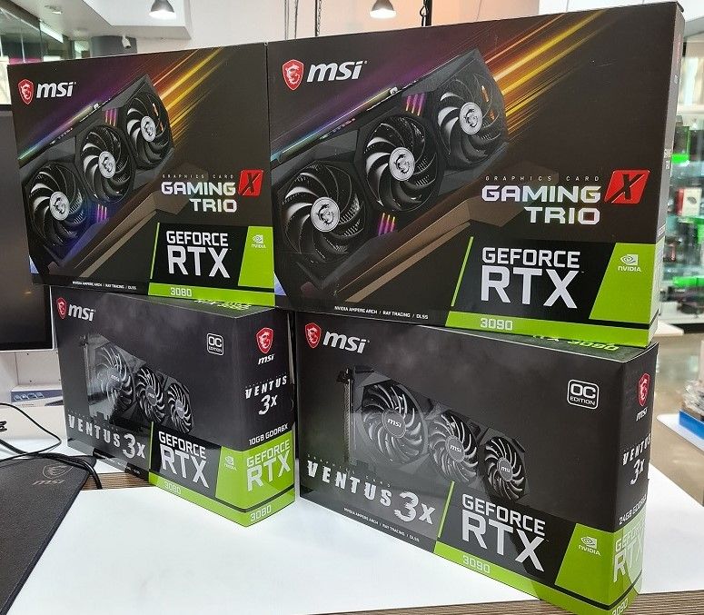 Nvidia Geforce Rtx 3090 e  Rtx 3080 