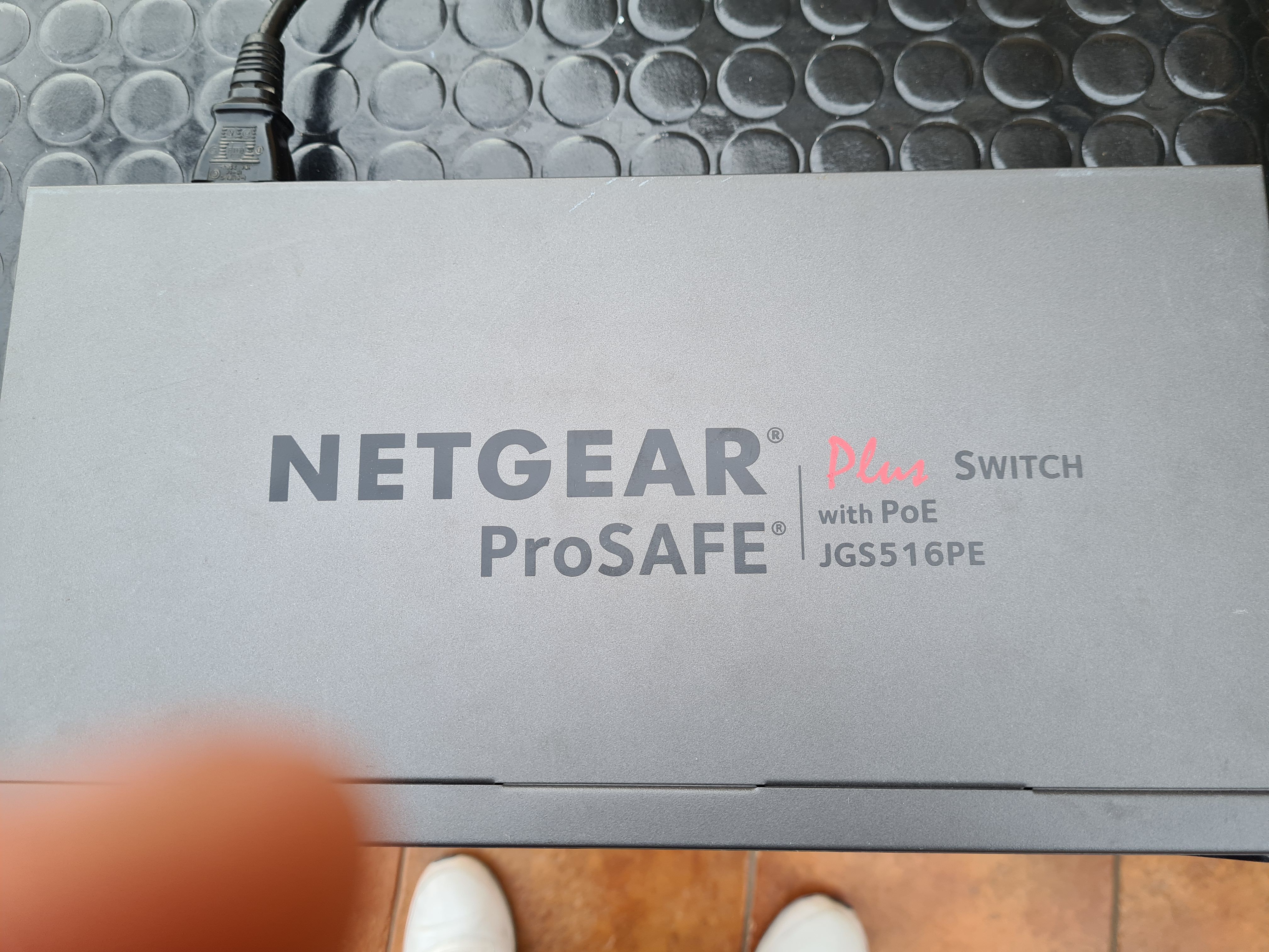 Netgear JGS516. Tipo di switch di rete non gestito