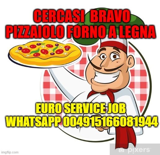 cercasi pizzaiolo forno a legna 