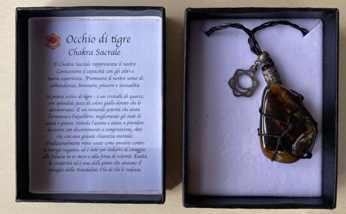 Collana Occhio di Tigre ( COTi91 )