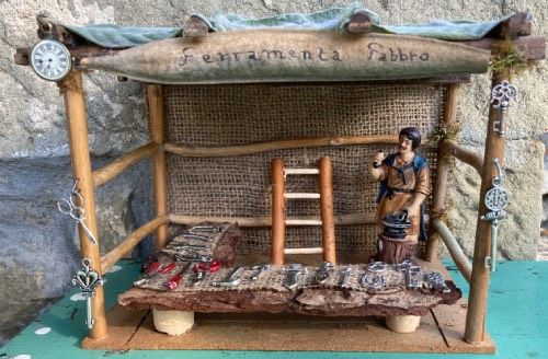 Scenario Presepe Fabbro e Ferramenta ( NMes18 )