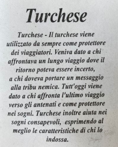 Braccialetto Turchese ( BTur120 )
