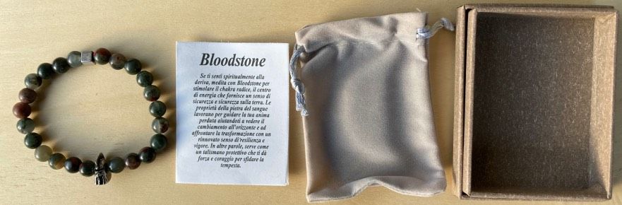 Braccialetto Bloodstone ( BBSt03 )