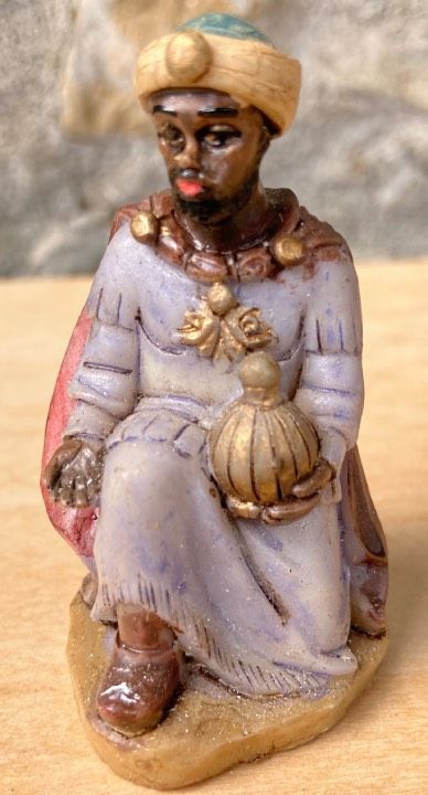 Statuetta Presepe Baldassarre ( NSta186 )