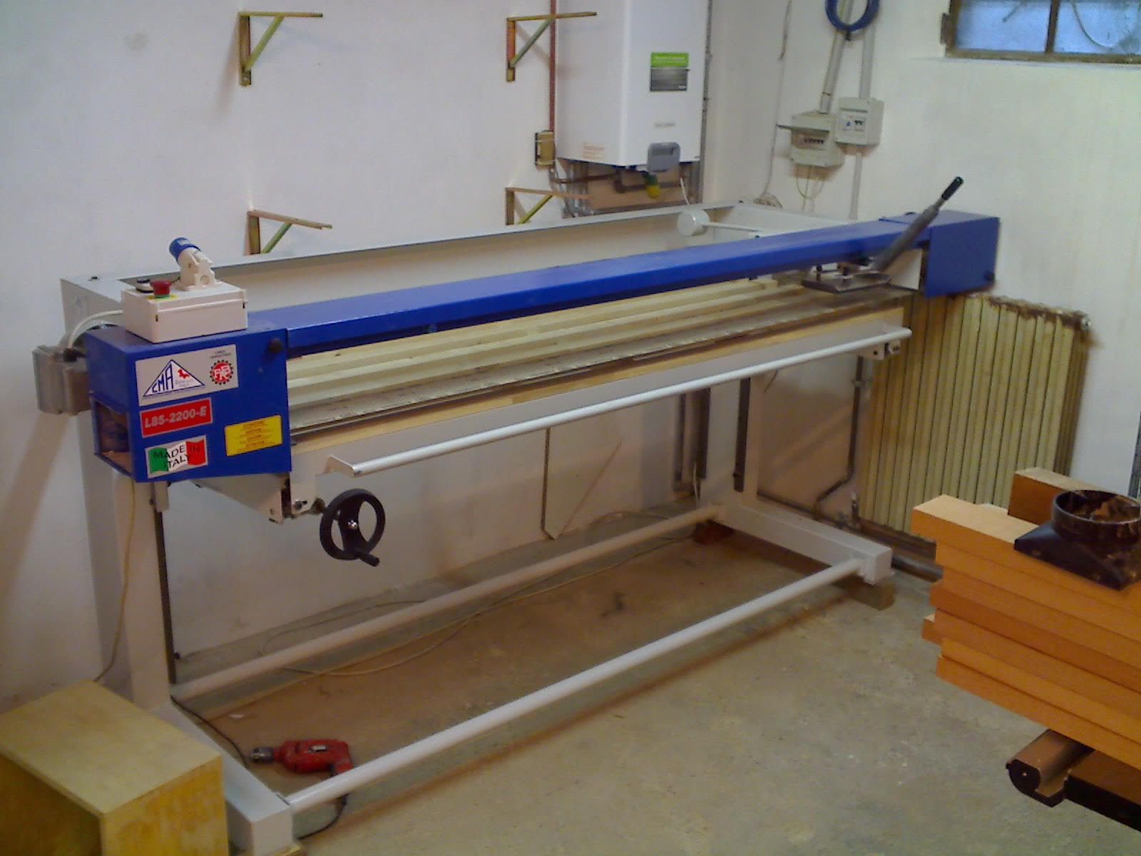 Levigatrice a nastro 220V Made in Italy