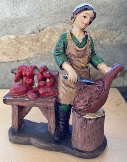 Statuetta Presepe Salumiere ( NSta13 )