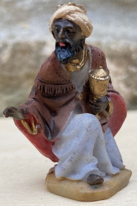 Statuetta Presepe Gaspare ( NSta137 )