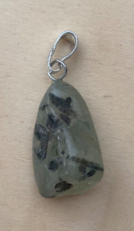 Ciondolo Prehnite ( 77163/2 )