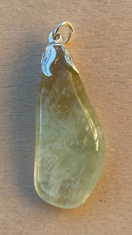 Ciondolo Calcite Verde ( 70353/3 )
