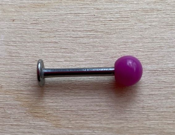 Piercing Labret Fucsia ( PLab04 )