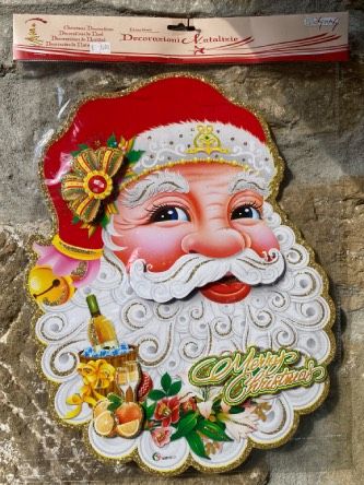 Decorazione Natalizia Babbo Natale ( NAdd07 )