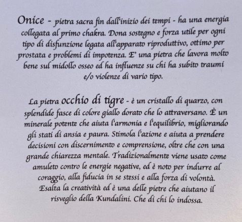 Braccialetto Onice e Occhio di Tigre ( BOni01 )