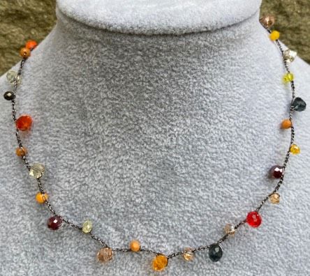 Collana Uncinetto Chakra Sacrale ( CPer44 )